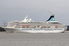 62 MS ARTANIA Elb abwrts 14-07-2011